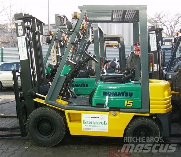 Komatsu FG15-15 Mažų aukščių keltuvai