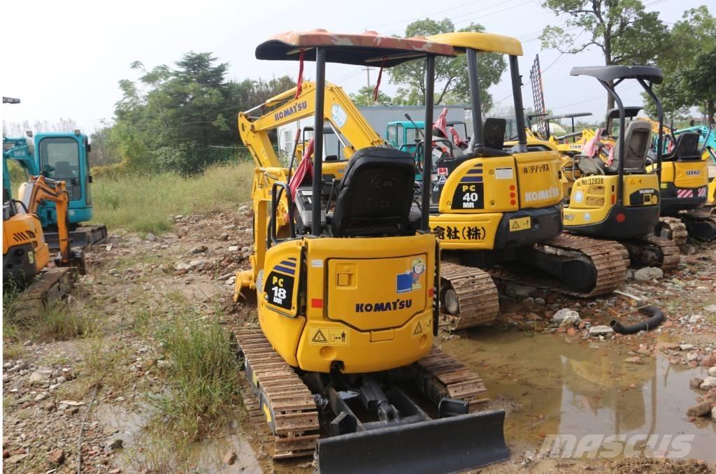 Komatsu PC 18 MR Mini ekskavatoriai < 7 t