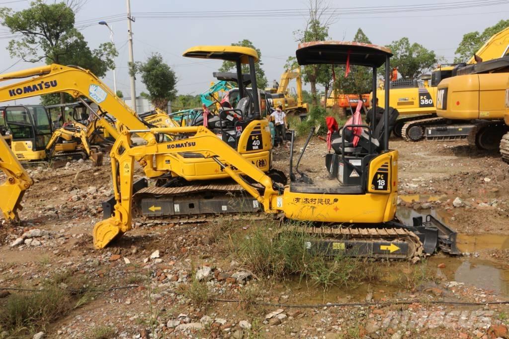 Komatsu PC 18 MR Mini ekskavatoriai < 7 t