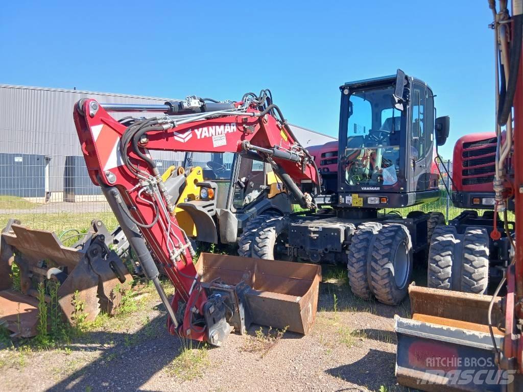 Yanmar B 75 W Ratiniai ekskavatoriai