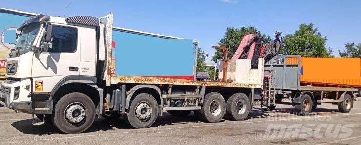 Volvo FM 460 Platformos/ Pakrovimas iš šono