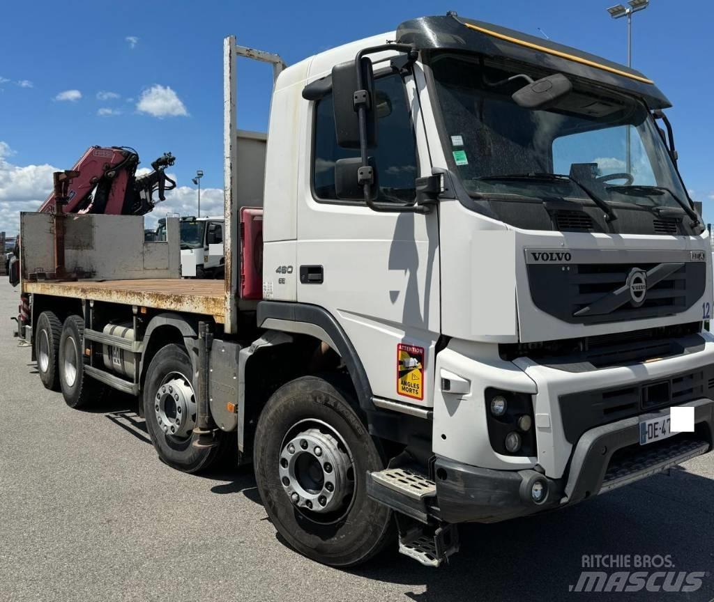 Volvo FM 460 Platformos/ Pakrovimas iš šono