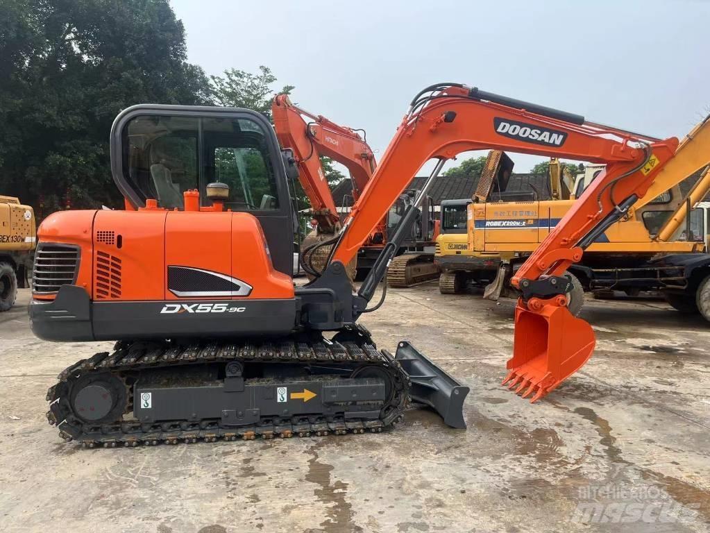 Doosan DX55-9C Mini ekskavatoriai < 7 t
