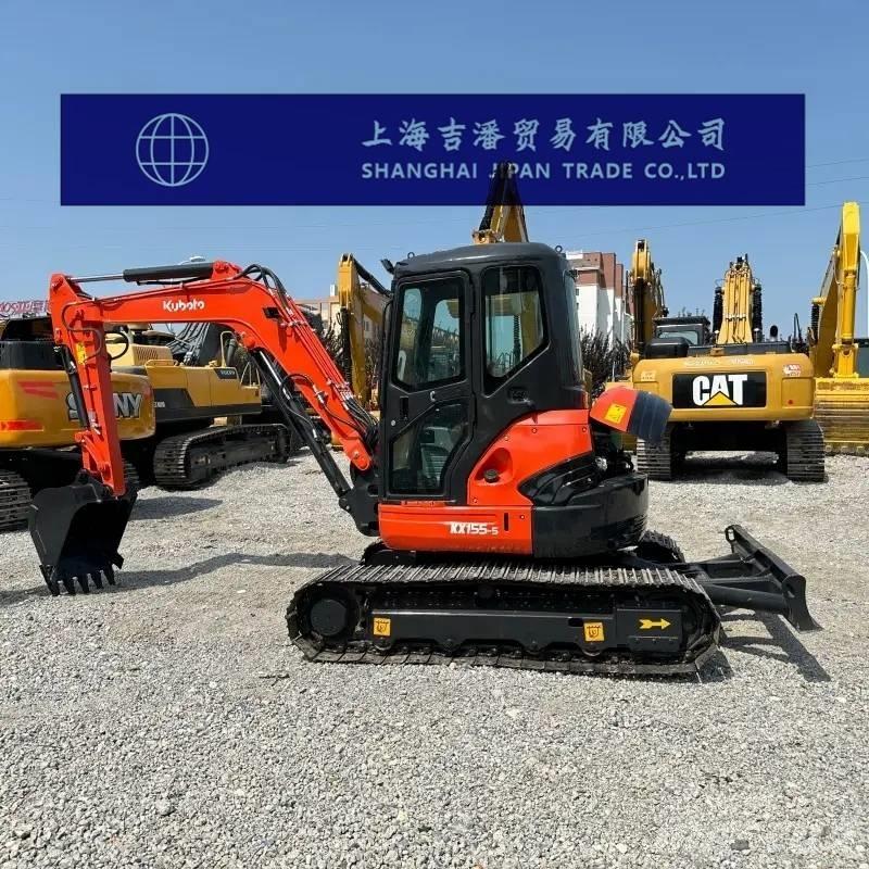Kubota KX 155-5 Mini ekskavatoriai < 7 t