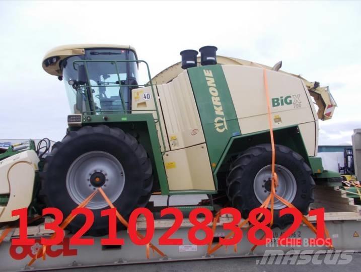 Krone Big X 700 Pašarų ruošimo technika