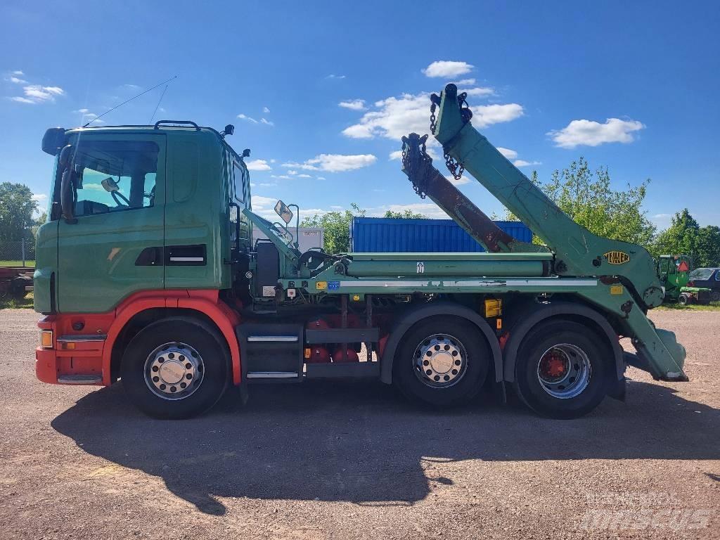 Scania G440LB 6x2 Konteinerių nuožulnaus pakėlimo ant platformos krautuvai