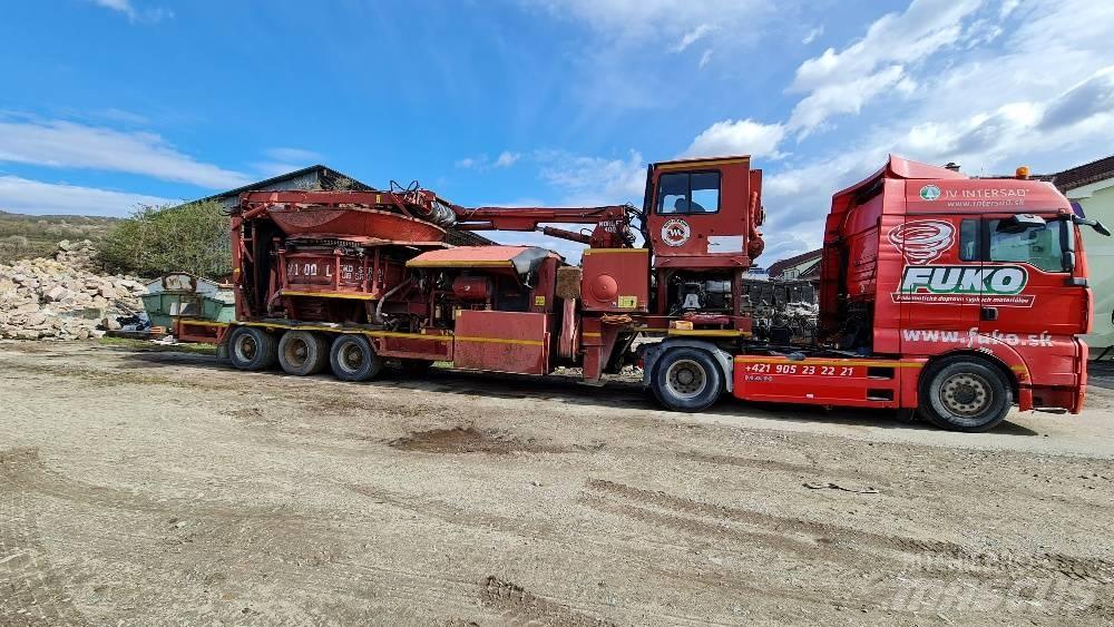Morbark 1200XL Medžių skaldymo, pjovimo ir lupimo įrengimai