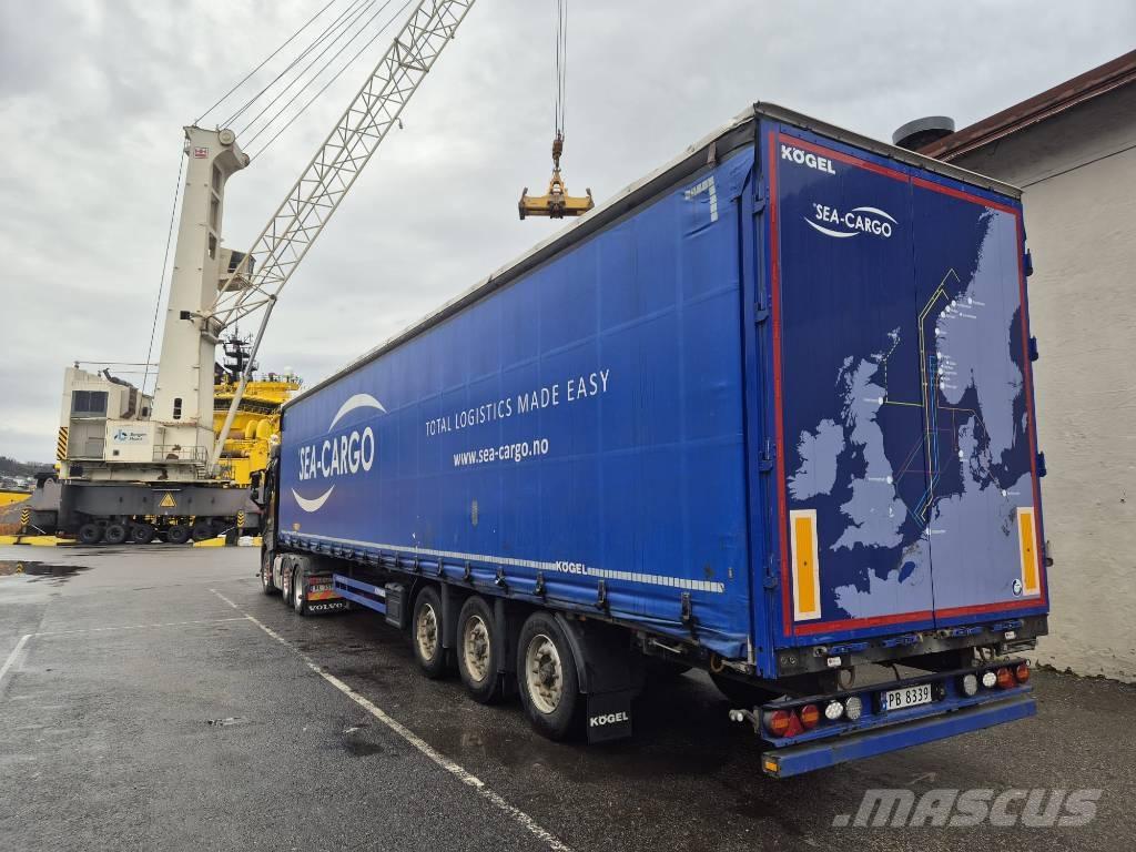  køgel SN24 Tentinės puspriekabės