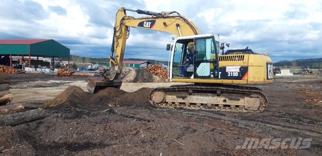 CAT 319 D LN Vikšriniai ekskavatoriai