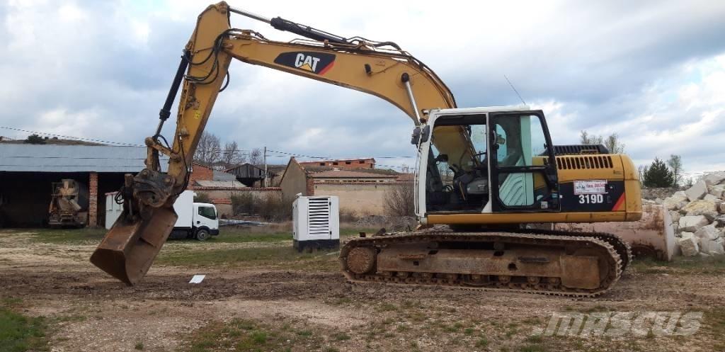 CAT 319 D LN Vikšriniai ekskavatoriai