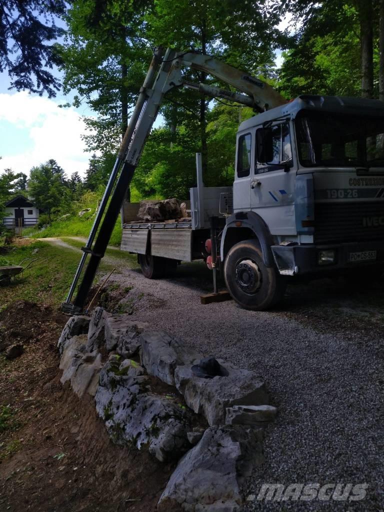 Iveco Fiat 190-26 Savivarčių priekabų vilkikai