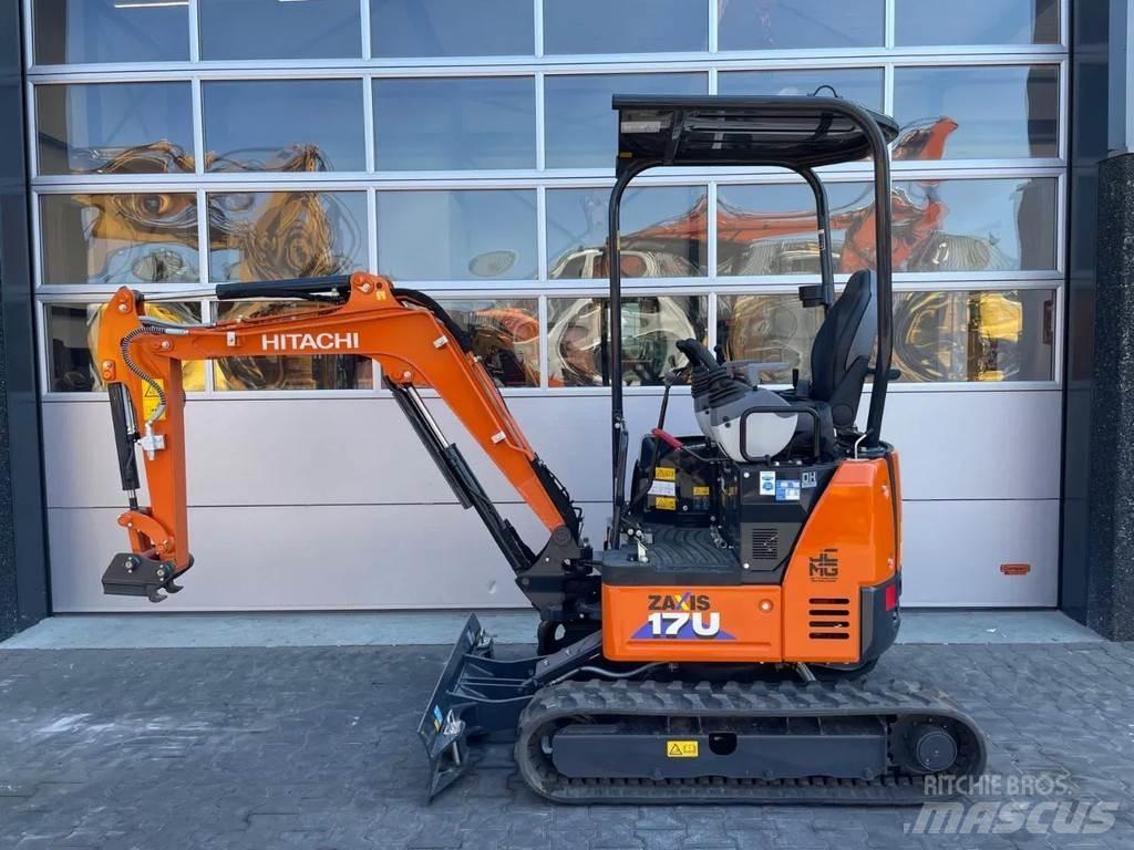 Hitachi ZX17U Mini ekskavatoriai < 7 t