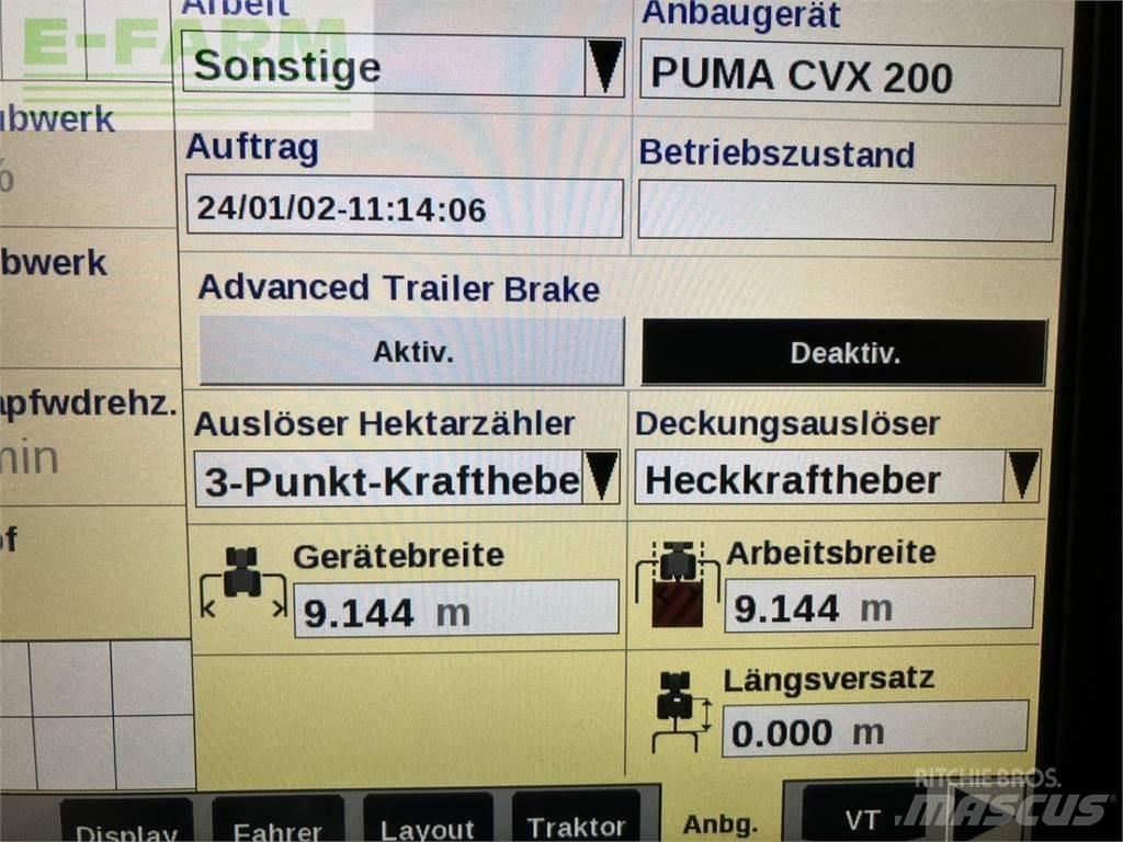 Case IH puma 200 Traktoriai