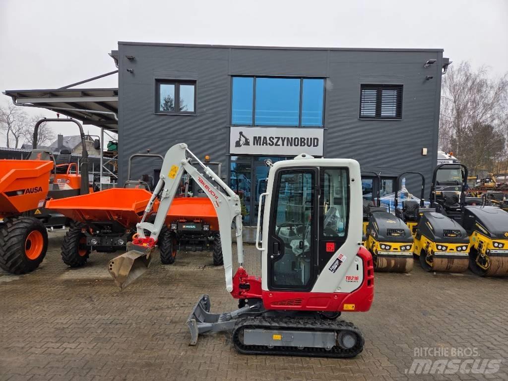 Takeuchi TB 216 Mini ekskavatoriai < 7 t
