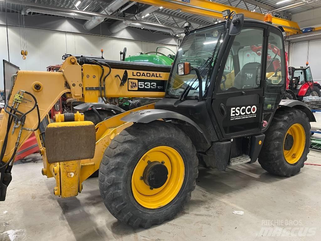 JCB 533-105 Teleskopiniai krautuvai