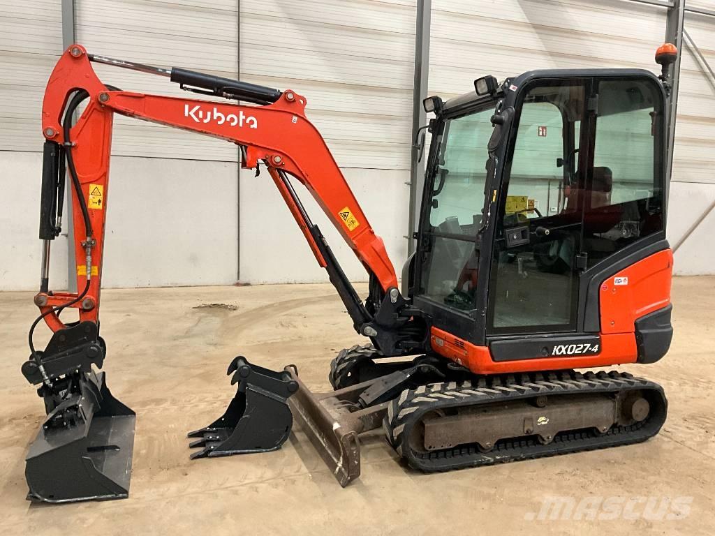 Kubota KX 027-4 Mini ekskavatoriai < 7 t