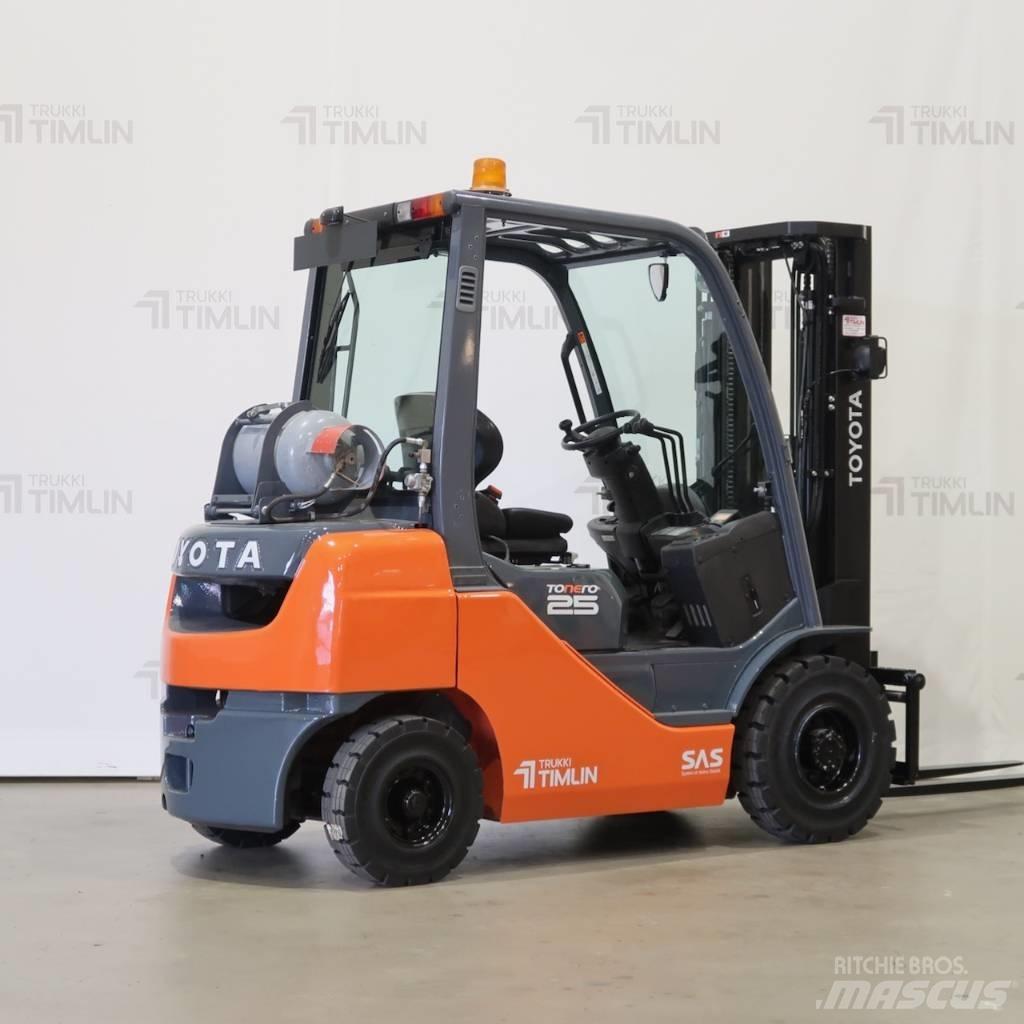 Toyota 02-8FGF25 LPG (dujiniai) krautuvai
