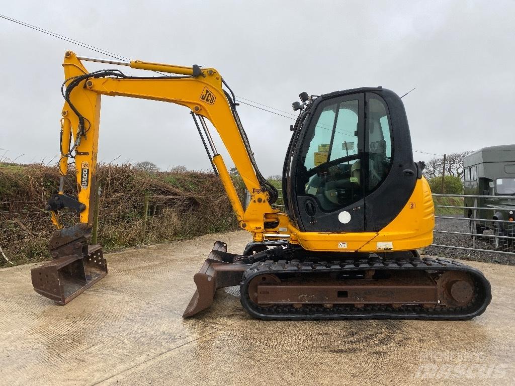 JCB 8080 Vidutinės galios ekskavatoriai 7-12 t