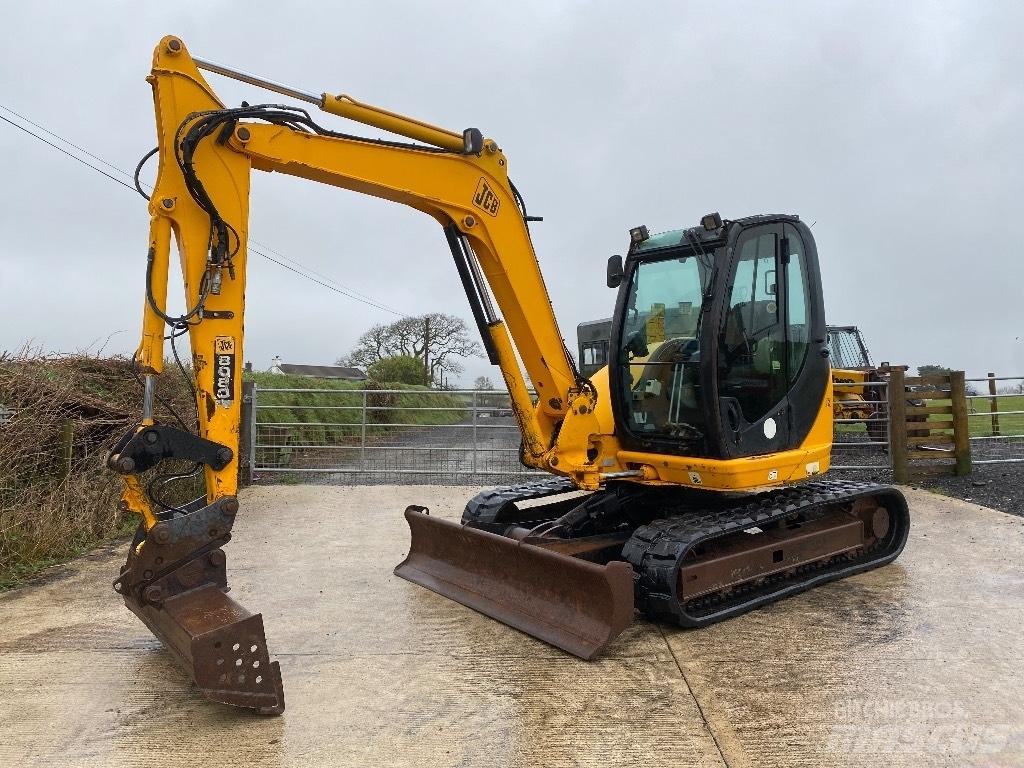 JCB 8080 Vidutinės galios ekskavatoriai 7-12 t