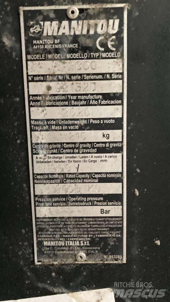 Manitou P2000 Kiti naudoti statybos komponentai