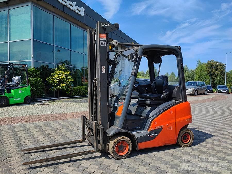 Linde H16T-01 LPG (dujiniai) krautuvai