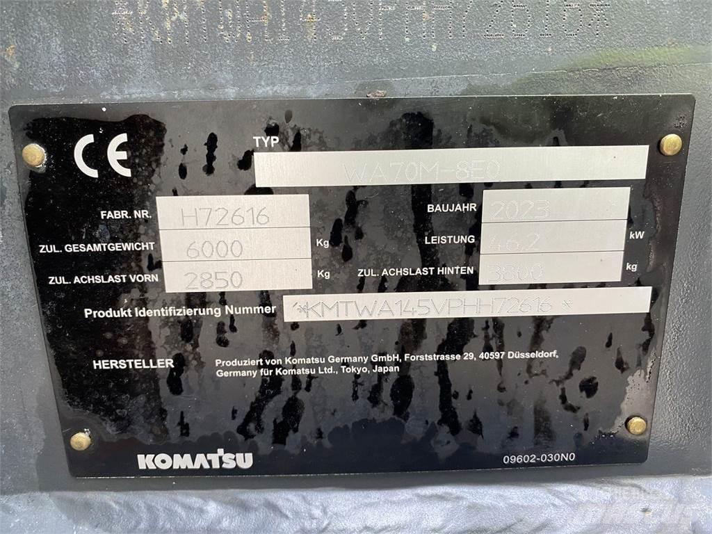 Komatsu WA70M-8EO Daugiafunkciniai pakrovėjai