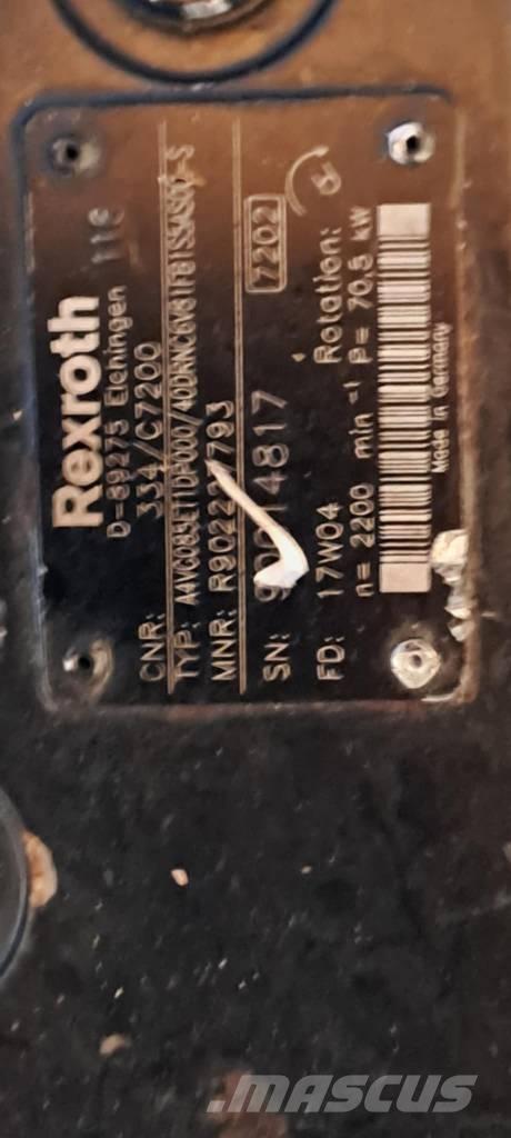 Rexroth A4VC085 Hidraulikos įrenginiai
