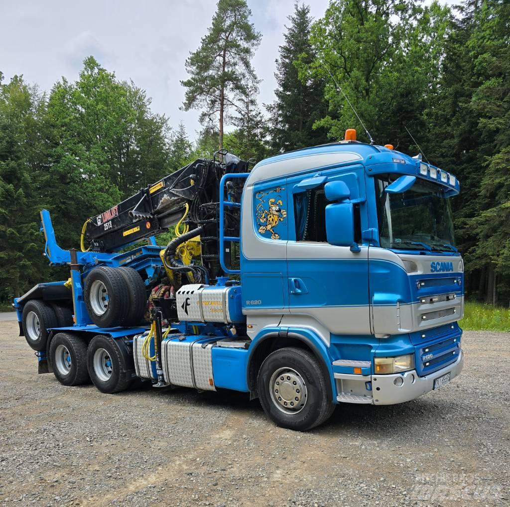 Scania R 620 Miškovežių vilkikai