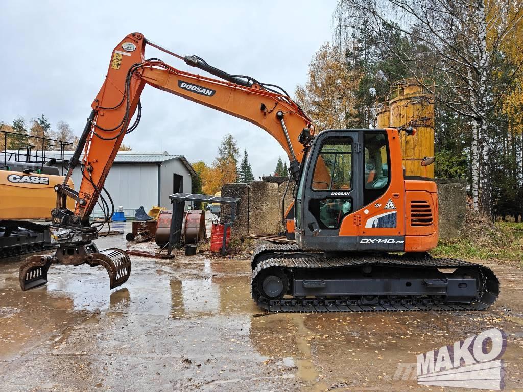 Doosan DX 140 LCR Vikšriniai ekskavatoriai