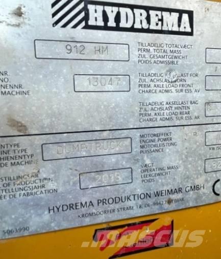 Hydrema 912 HM Karjeriniai savivarčiai
