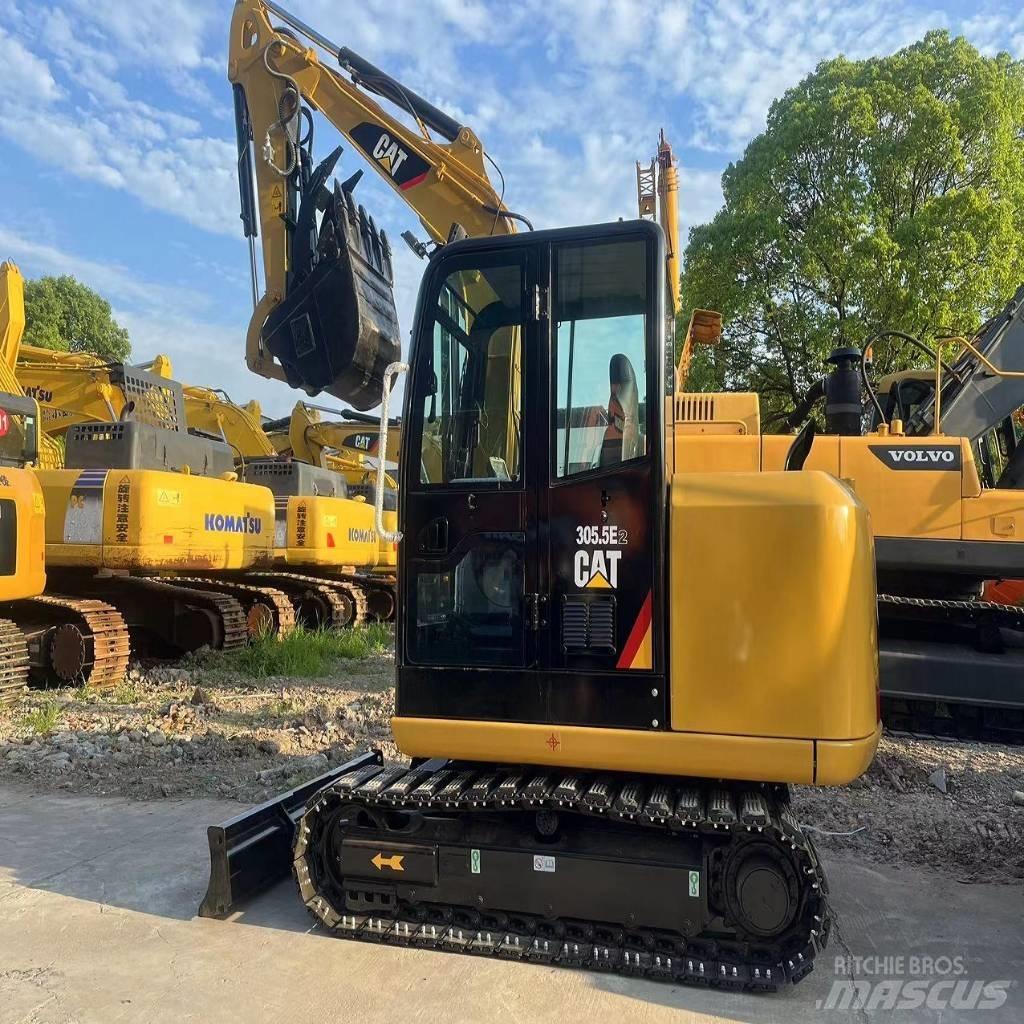 CAT 305.5E2 Vikšriniai ekskavatoriai