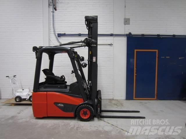 Linde E 16 C-02 Elektriniai šakiniai krautuvai