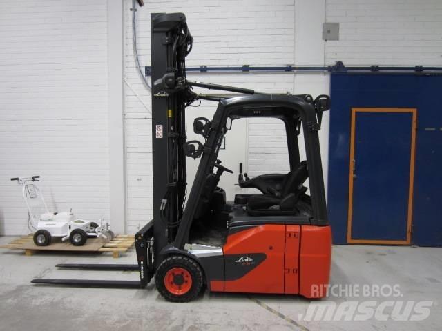 Linde E 16 C-02 Elektriniai šakiniai krautuvai