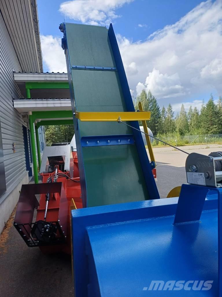  Klapi-Tuiko KT210-3 Medžių skaldymo, pjovimo ir lupimo įrengimai