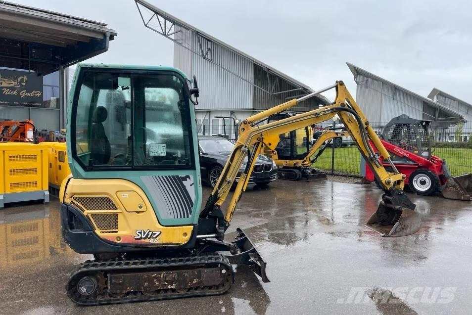 Yanmar SV 17 Mini ekskavatoriai < 7 t