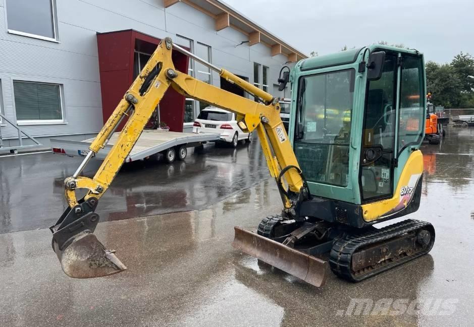 Yanmar SV 17 Mini ekskavatoriai < 7 t