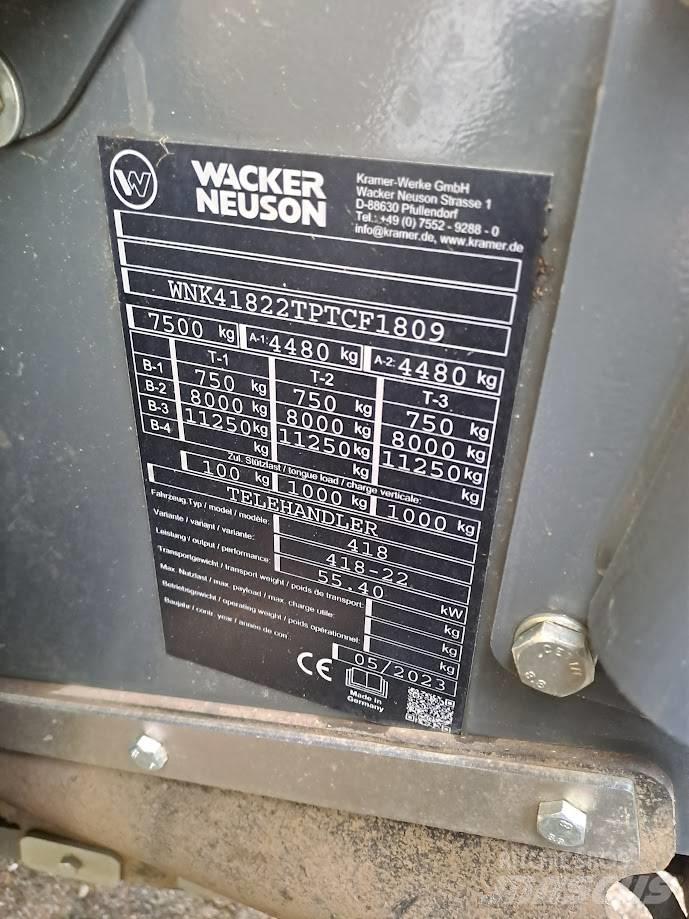 Wacker Neuson TH 627 Teleskopiniai krautuvai