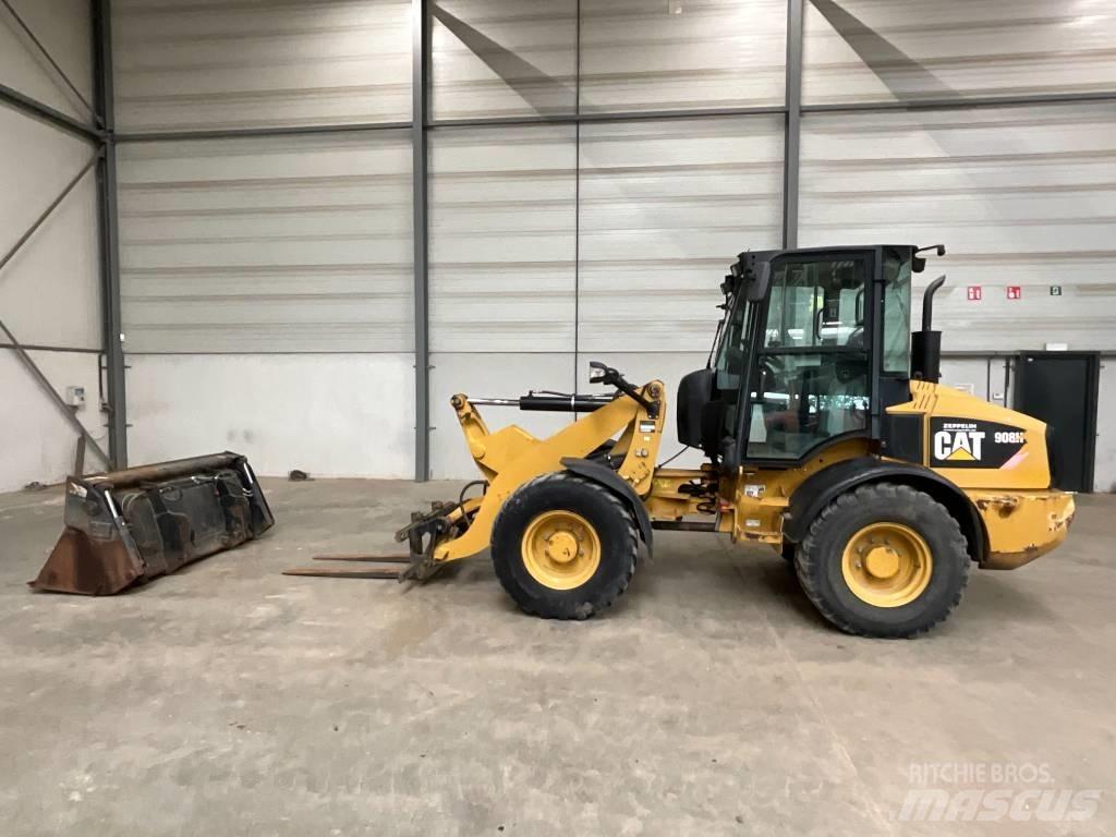 CAT 908 H Naudoti ratiniai krautuvai