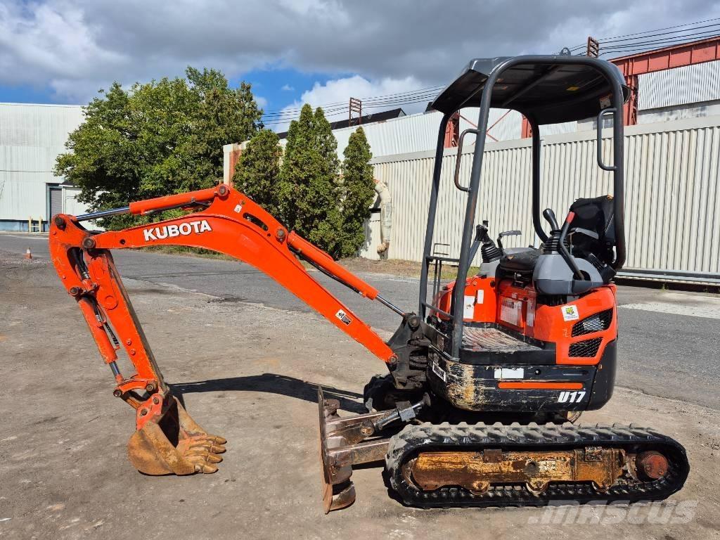Kubota U 17 Mini ekskavatoriai < 7 t