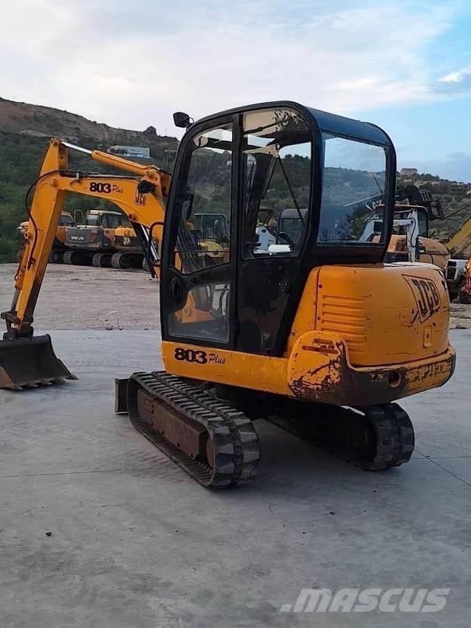 JCB 803PLUS Mini ekskavatoriai < 7 t
