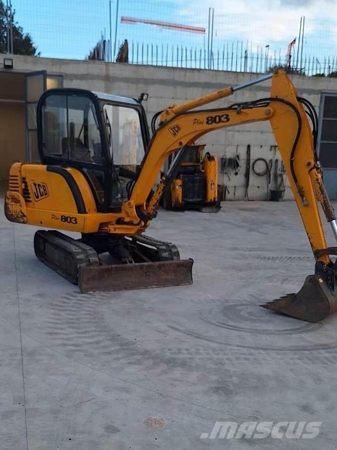 JCB 803PLUS Mini ekskavatoriai < 7 t