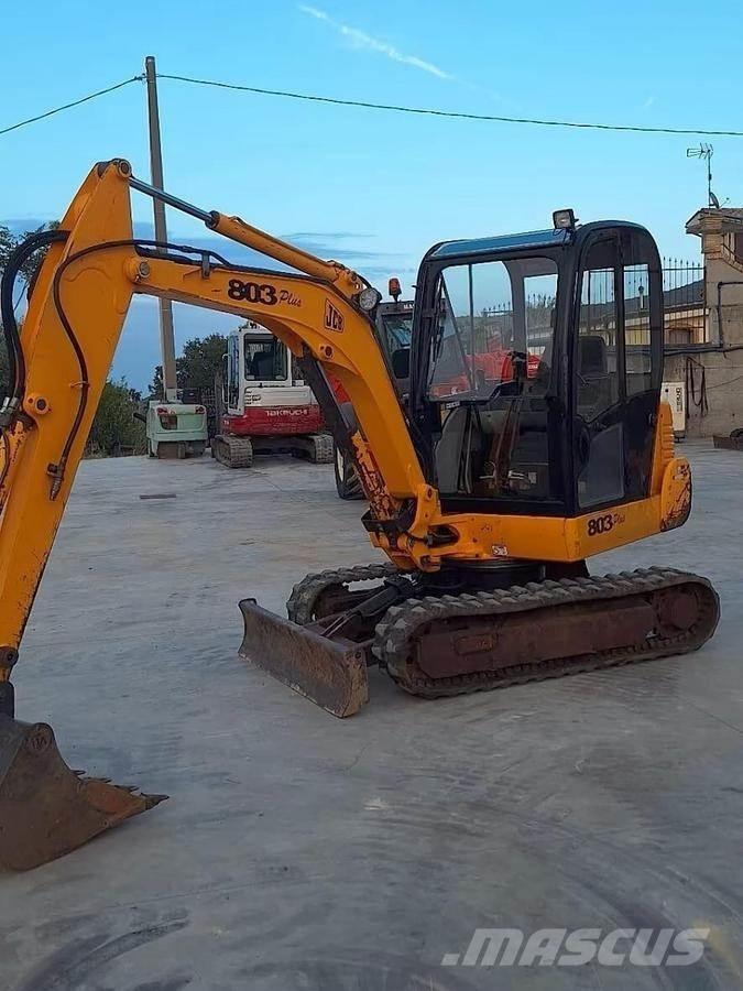 JCB 803PLUS Mini ekskavatoriai < 7 t