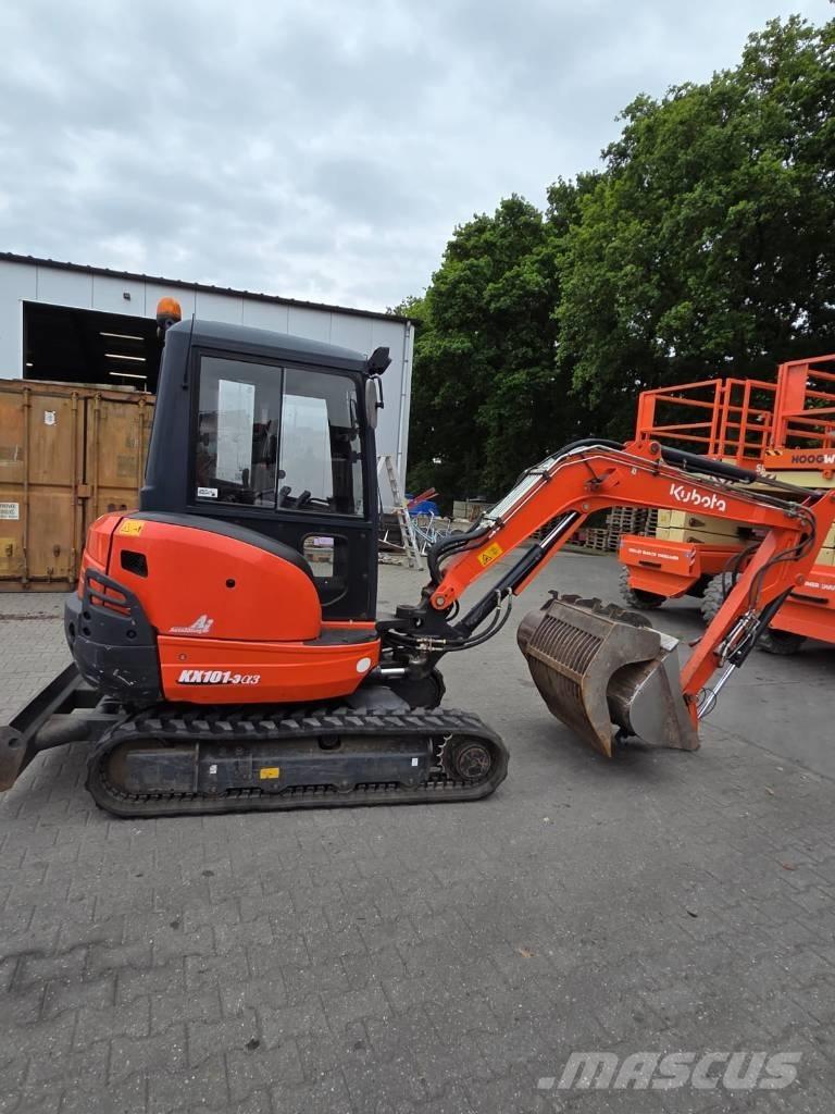Kubota KX 101-3 A Mini ekskavatoriai < 7 t