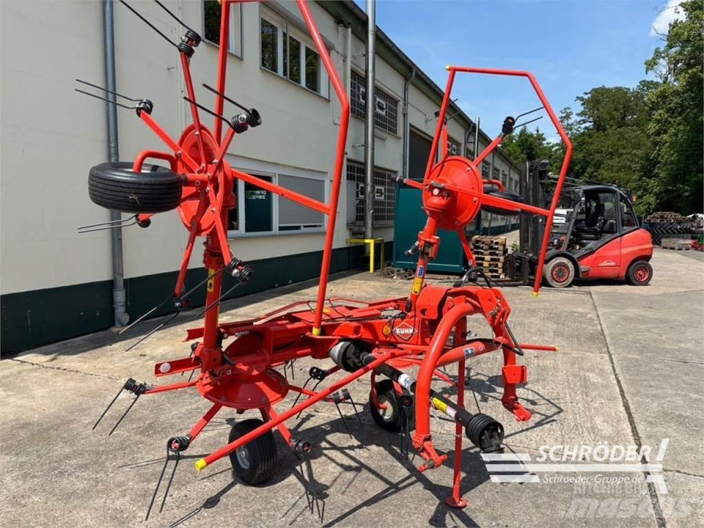 Kuhn GF 502 Šieno grėbliai ir vartytuvai
