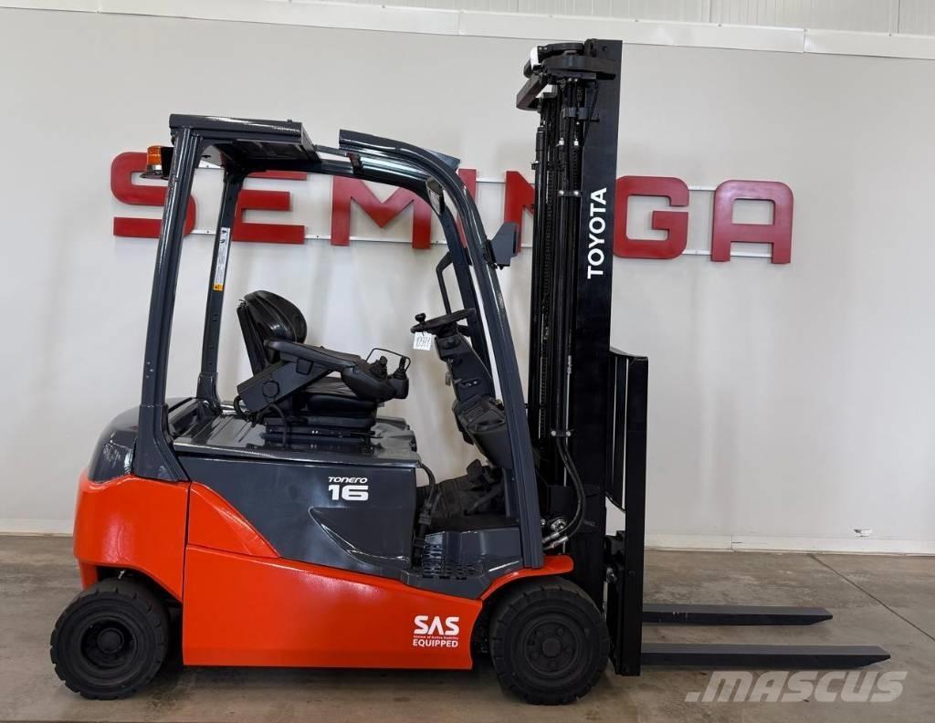 Toyota 10971 - 8FBM16T Elektriniai šakiniai krautuvai