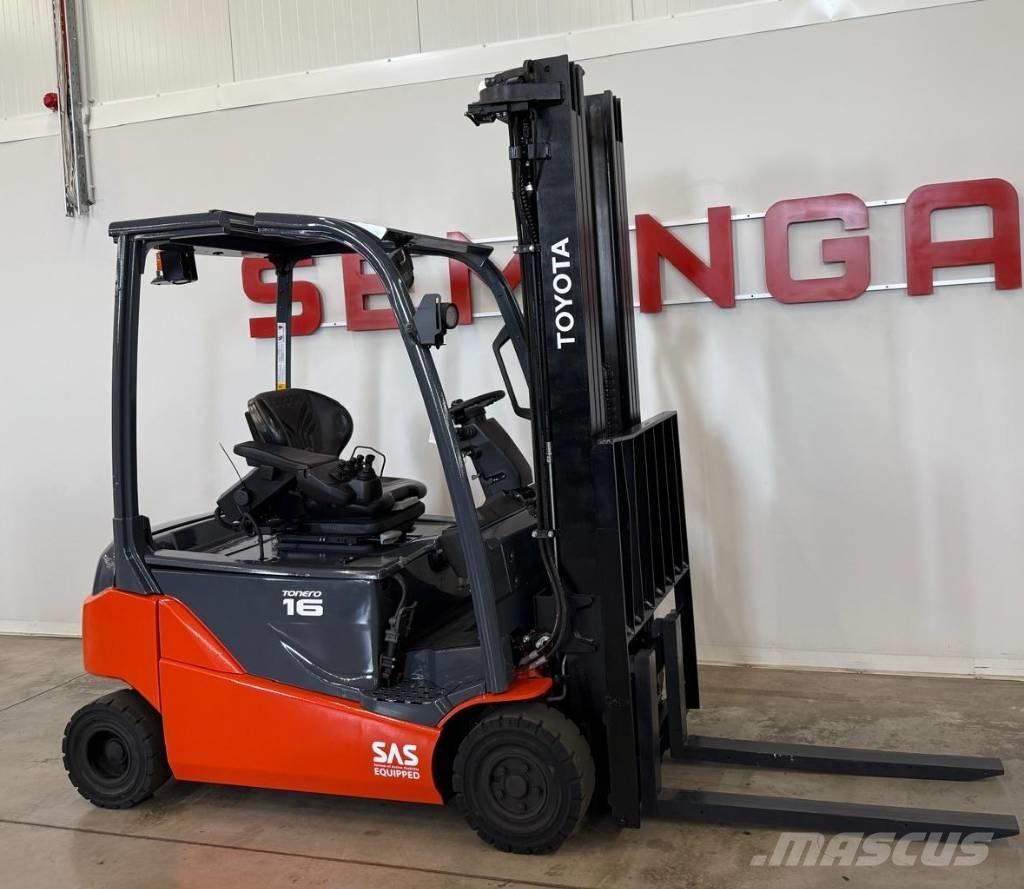 Toyota 10971 - 8FBM16T Elektriniai šakiniai krautuvai