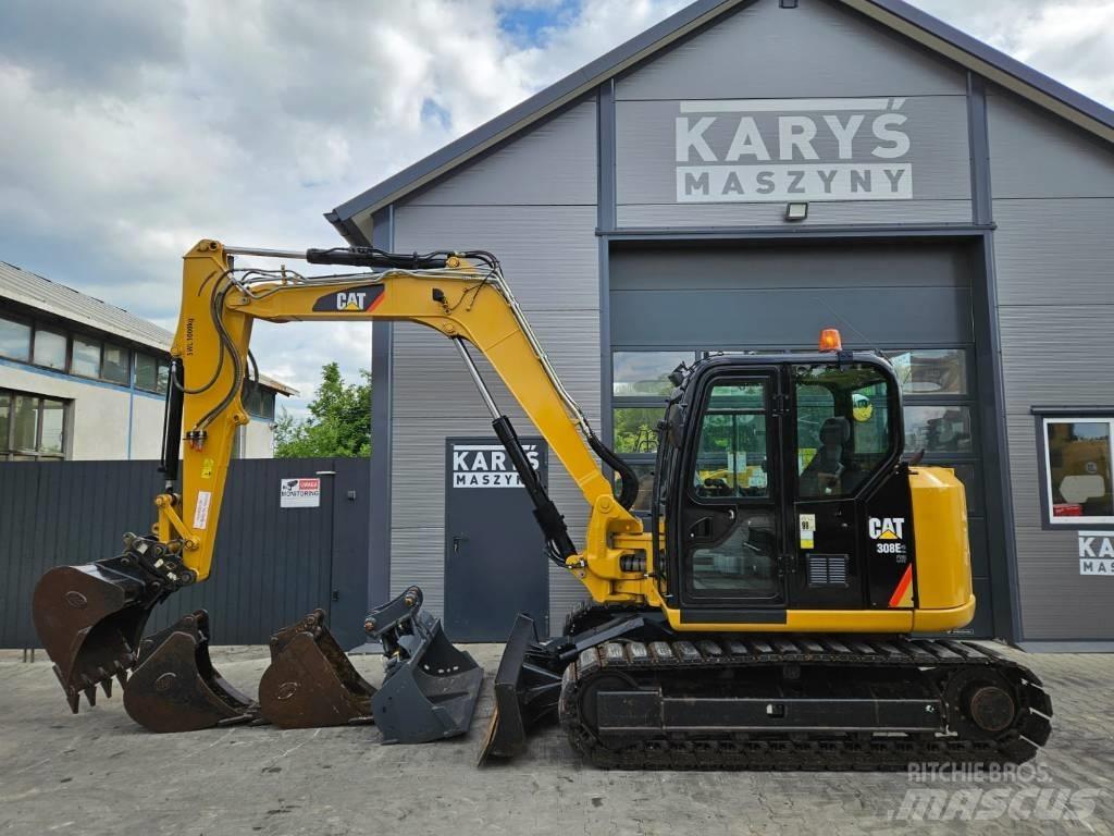 CAT 308 E 2 CR Vidutinės galios ekskavatoriai 7-12 t