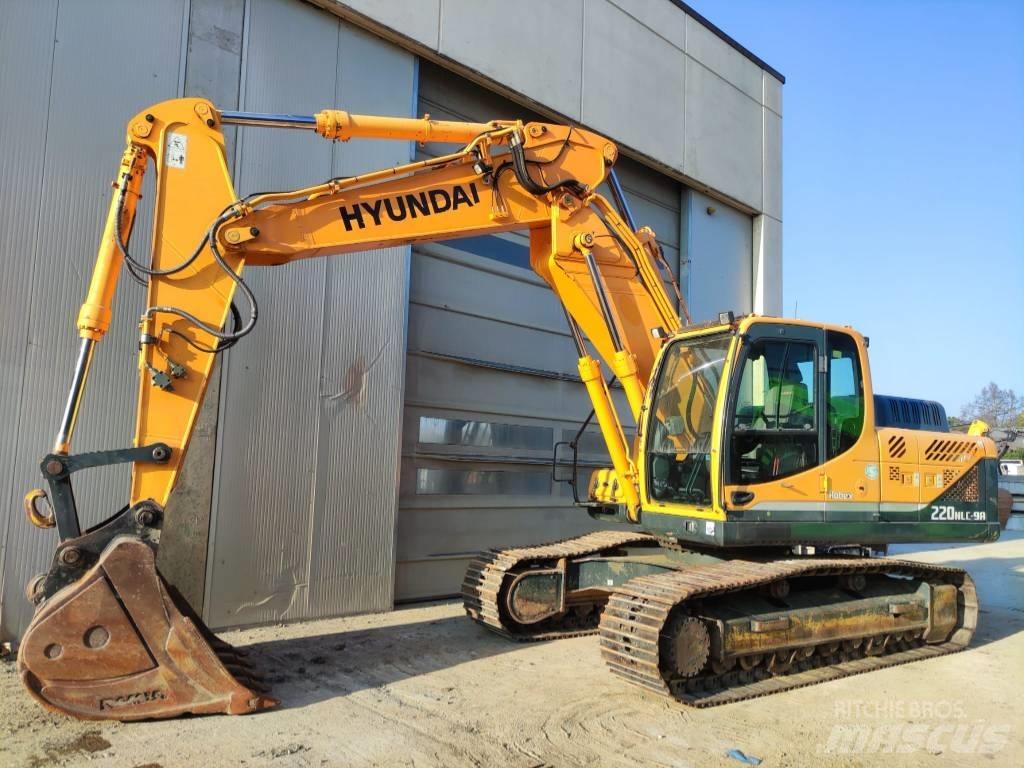 Hyundai R220NLC-9A Vikšriniai ekskavatoriai