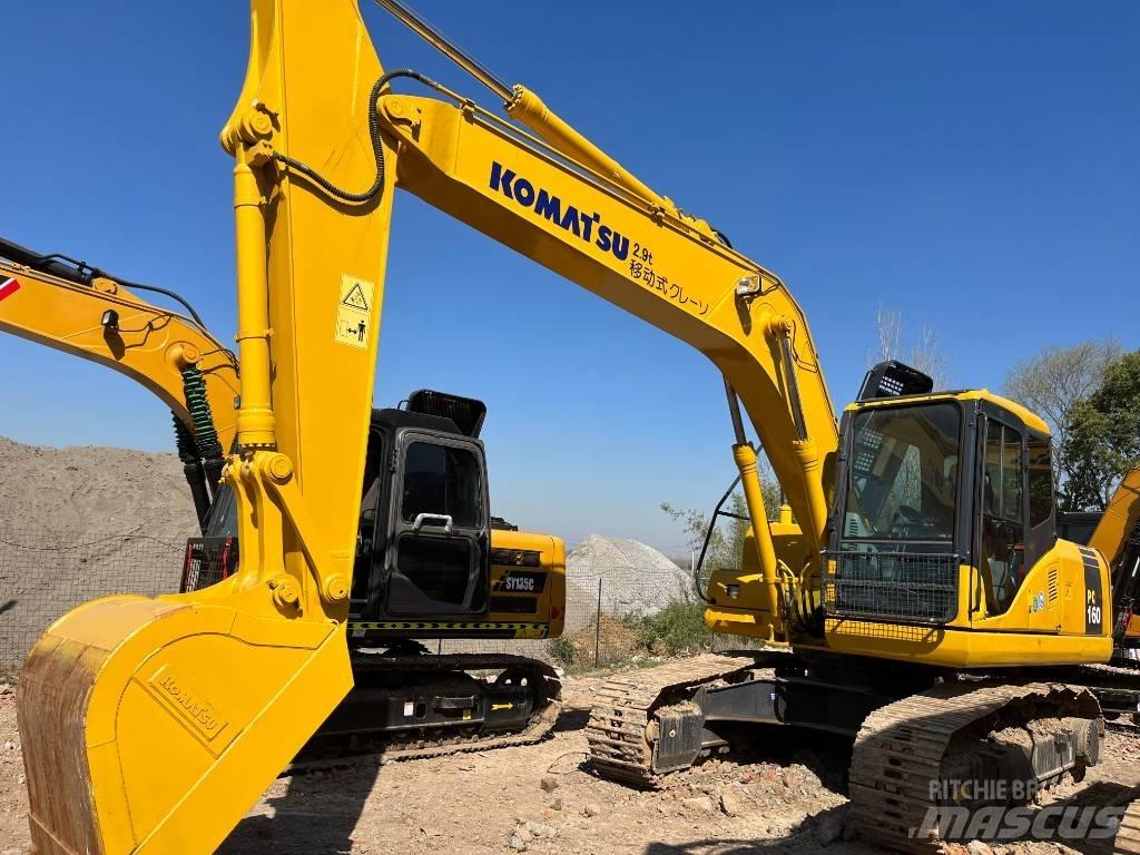 Komatsu PC 160 Vikšriniai ekskavatoriai