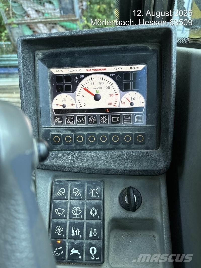 Yanmar B75W Ratiniai ekskavatoriai